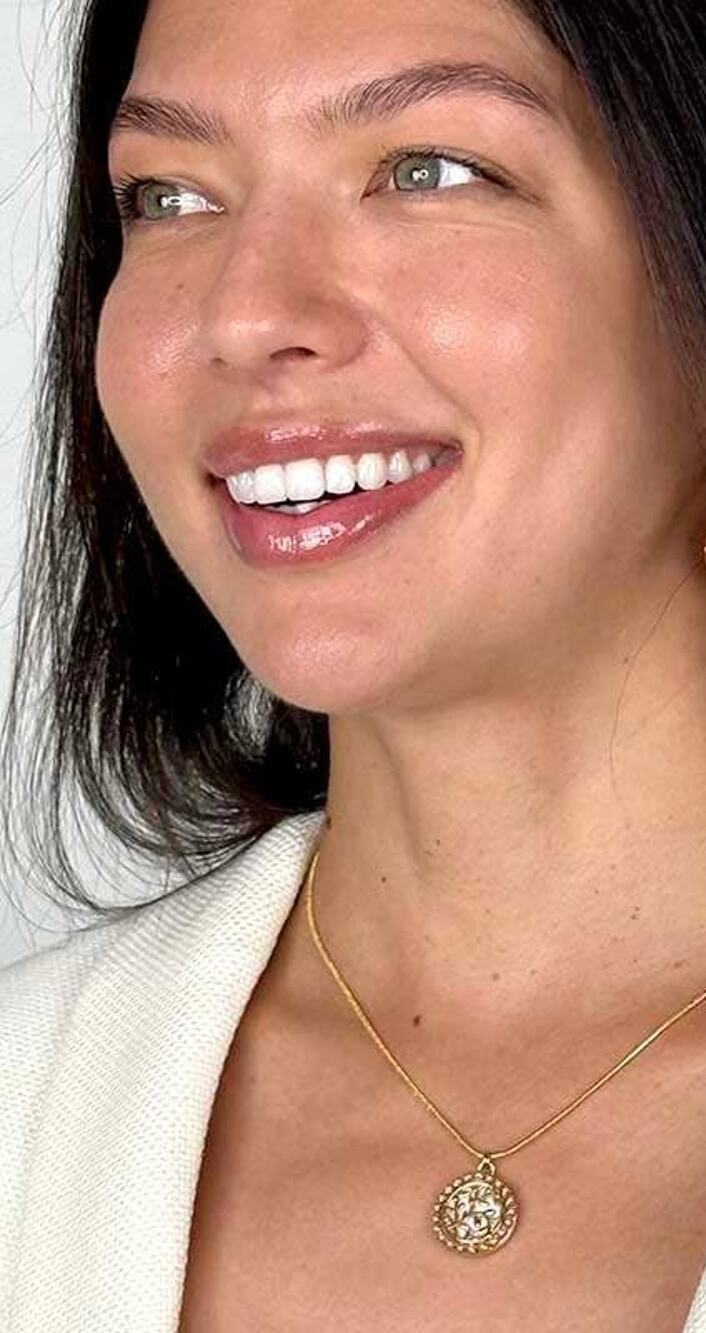 Michal Golan Luster & Light Branches Circle Necklace